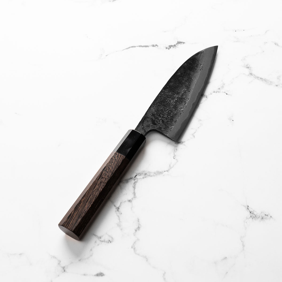 Hatsukokoro Kurokaze Blue 2 Kurouchi Double Bevel Deba 150mm