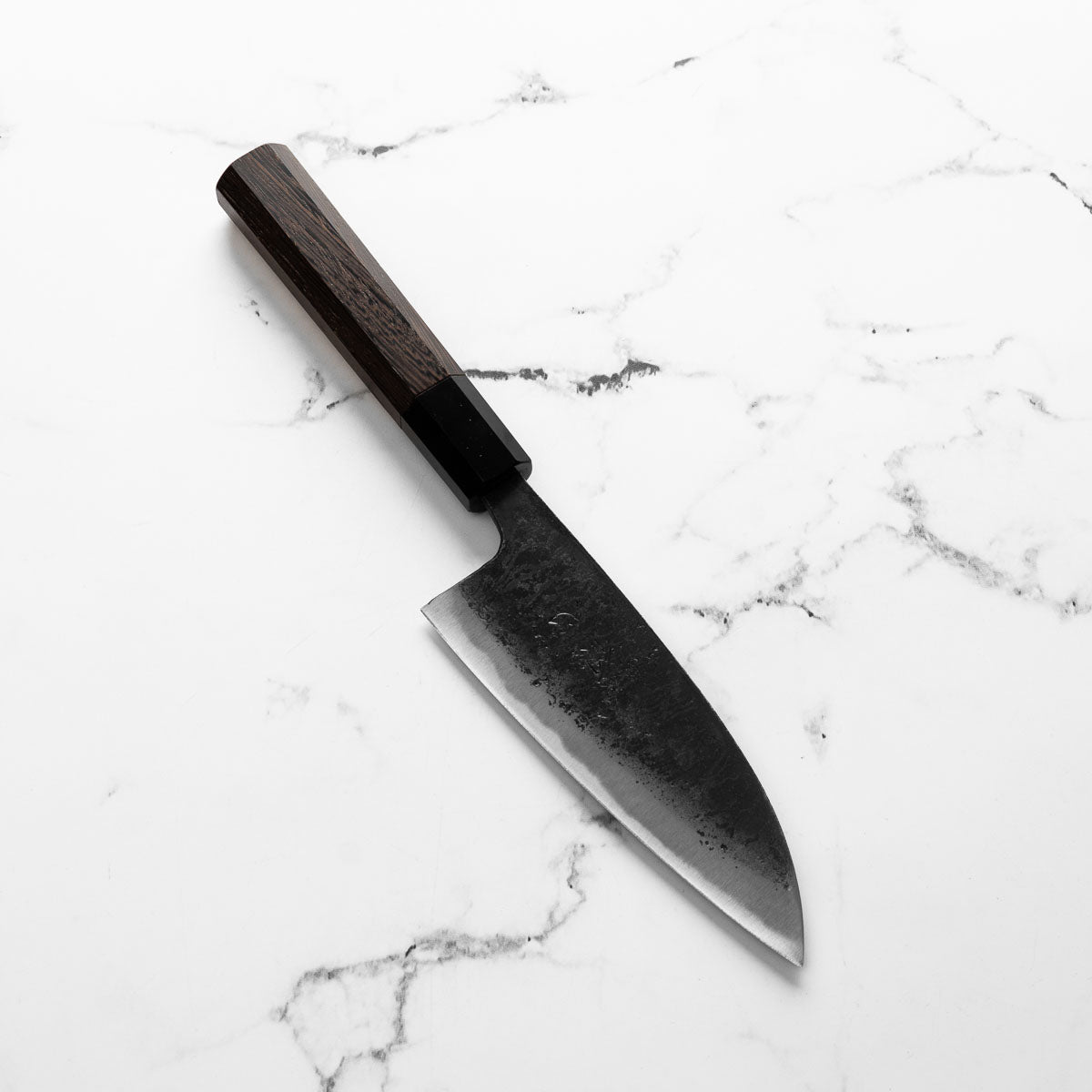 Hatsukokoro Kurokaze Blue 2 Kurouchi Double Bevel Deba 150mm