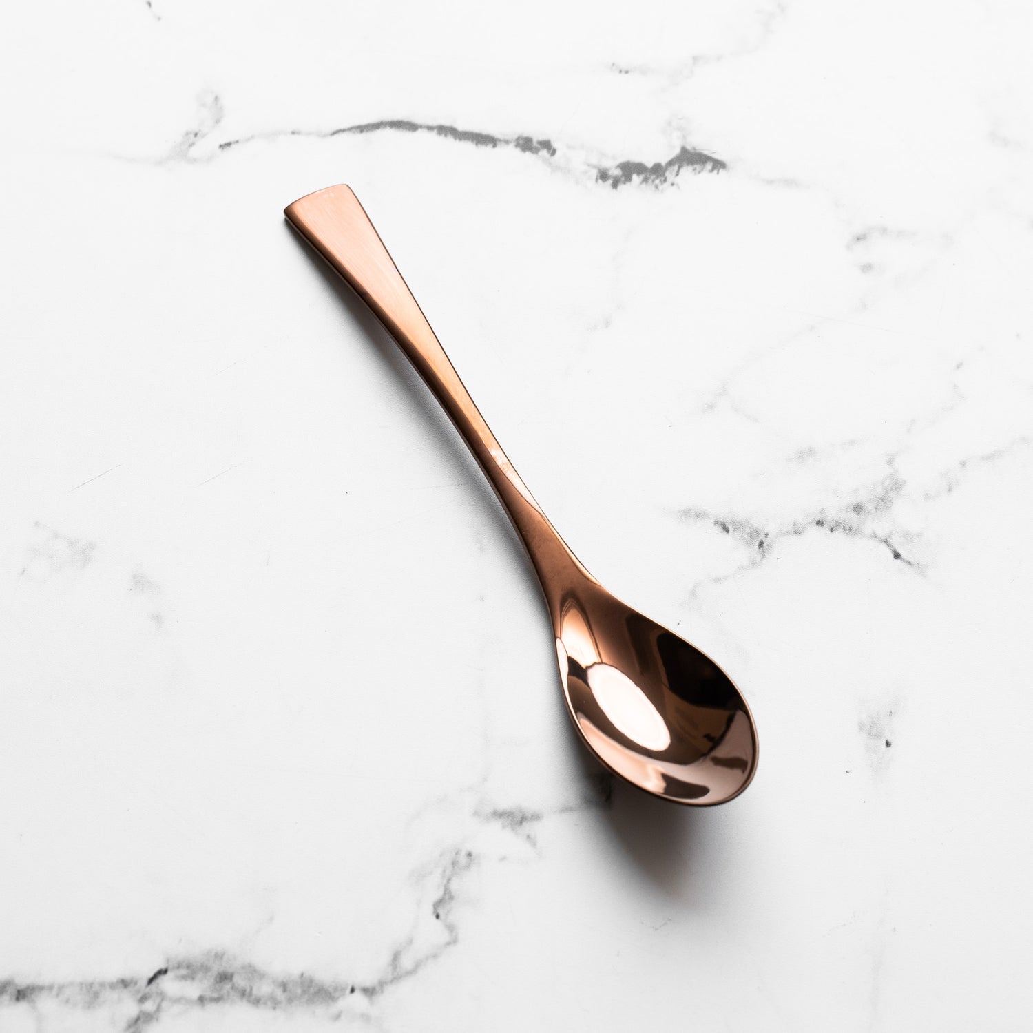 Large Quenelle/Rocher Spoon - Rose Gold