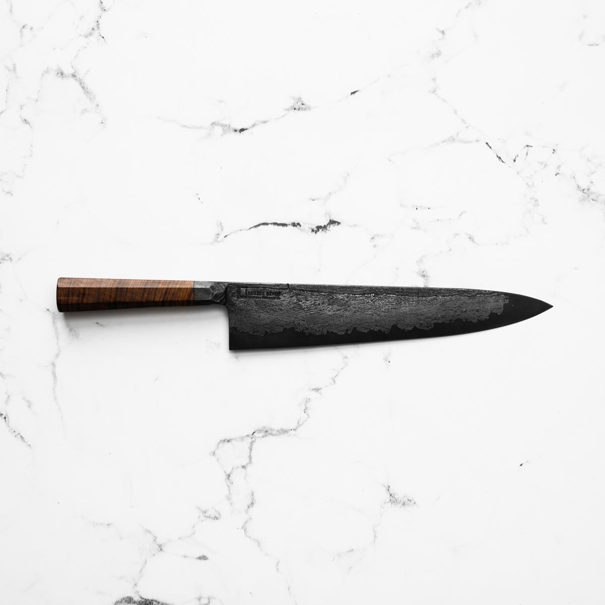 Leszek Sikon 65 Layer Damascus Gyuto - handle detail