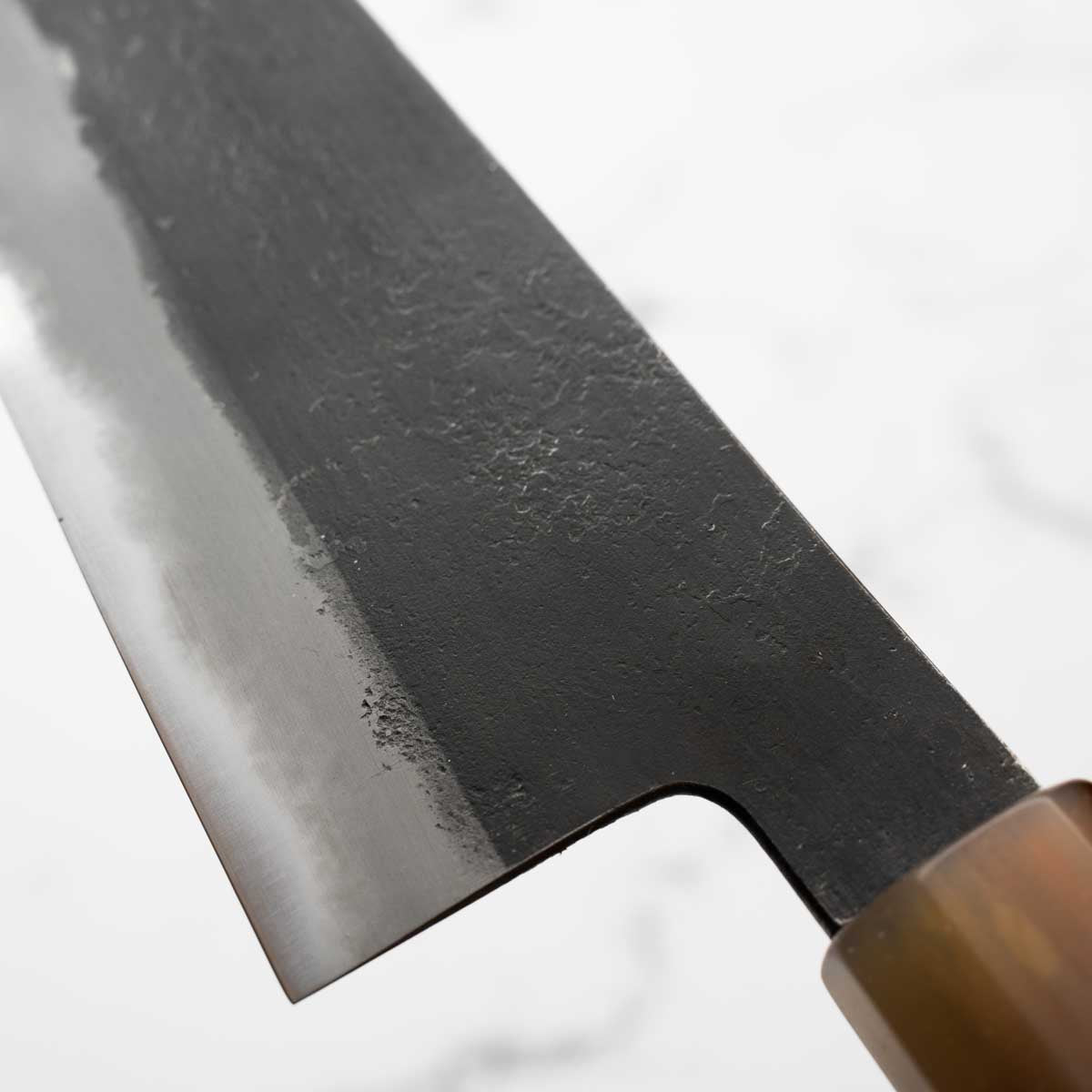 Mutsumi Hinoura Ajikataya White 2 Gyuto 210mm - Maple & Double Blonde - view 6
