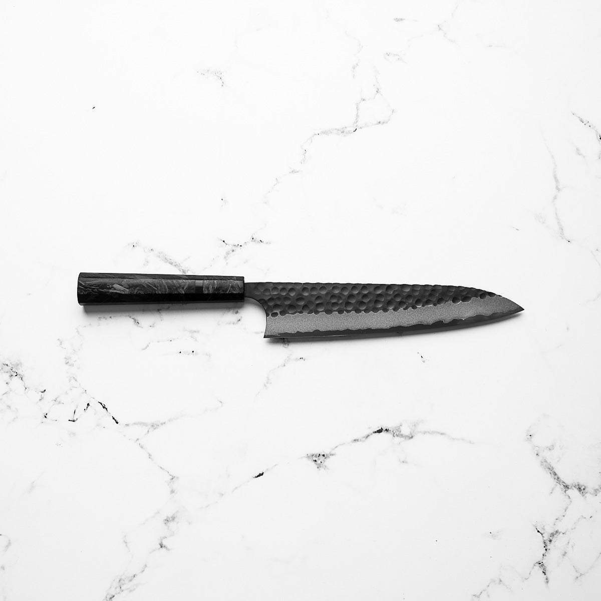 Masakage Koishi Gyuto 210mm - Dark Carbon Fibre