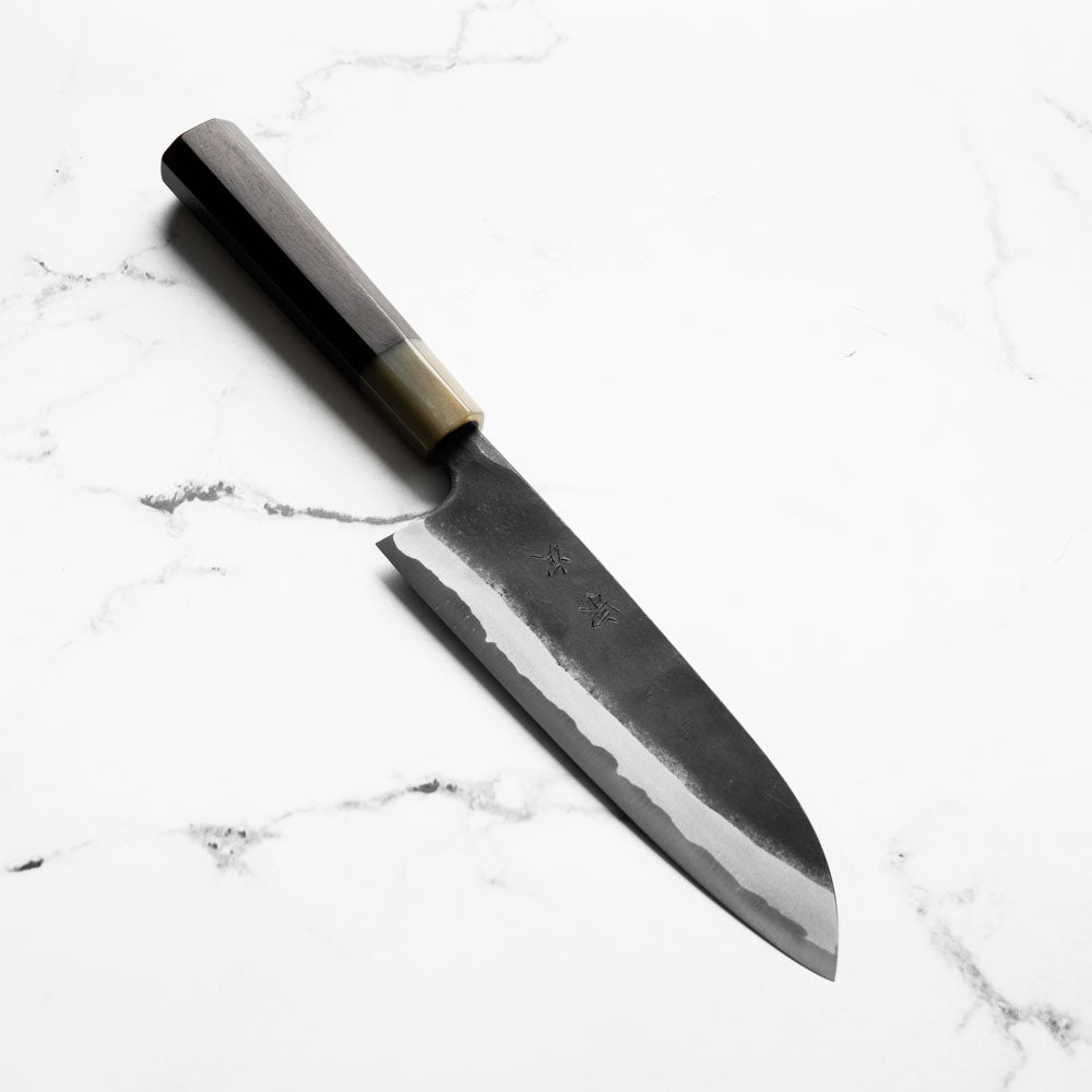 Morihei Munetsugu Kurouchi Santoku 165mm