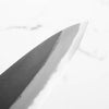 Mutsumi Hinoura Ajikataya White 2 Gyuto 210mm - Ebony & Black Horn