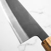 Mutsumi Hinoura Ajikataya White 2 Santoku 165mm - Spalted Maple - view 6