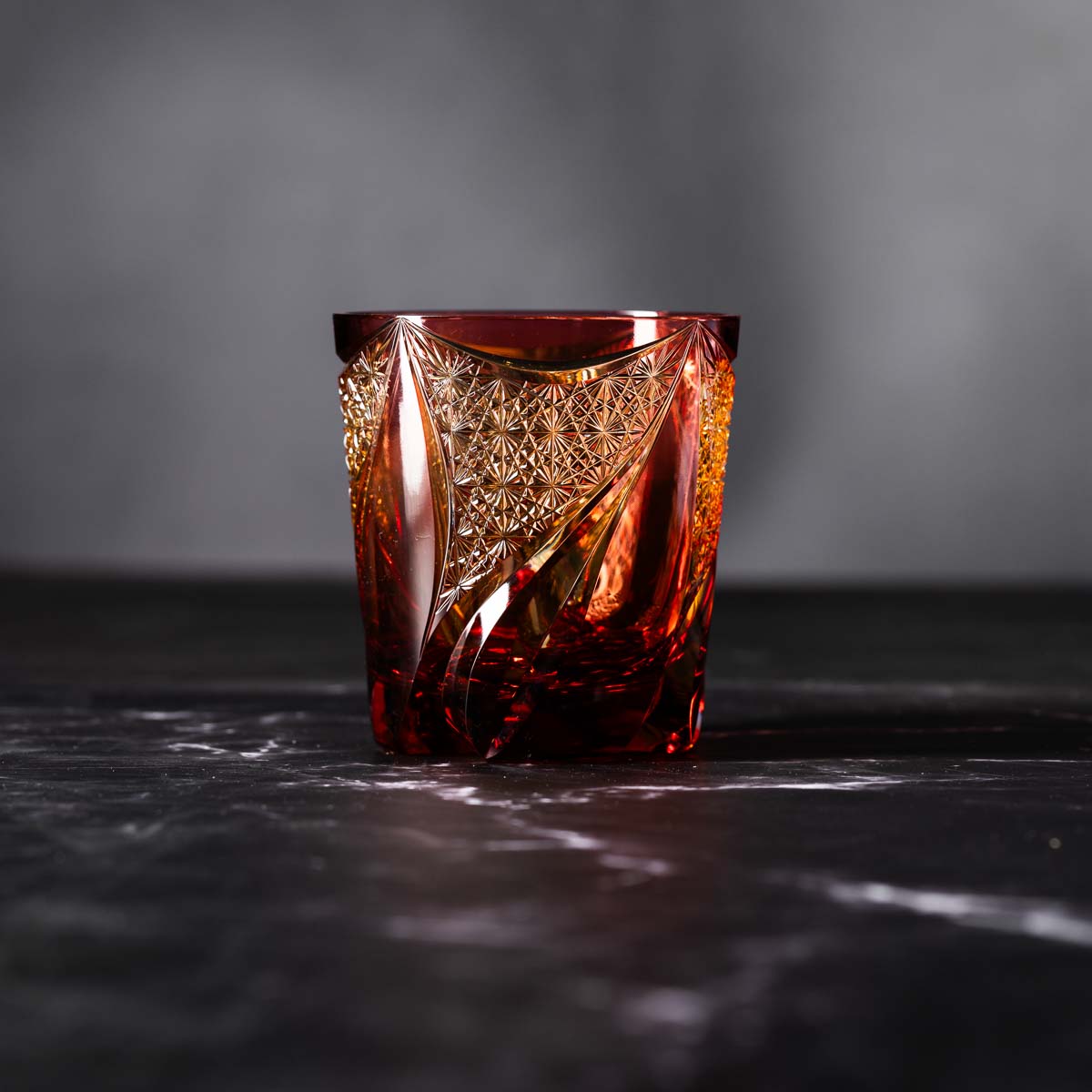 Nemoto Glass Crafts Rock Glass Harp Purple