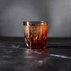 Nemoto Glass Crafts Rock Glass Shizuku Purple
