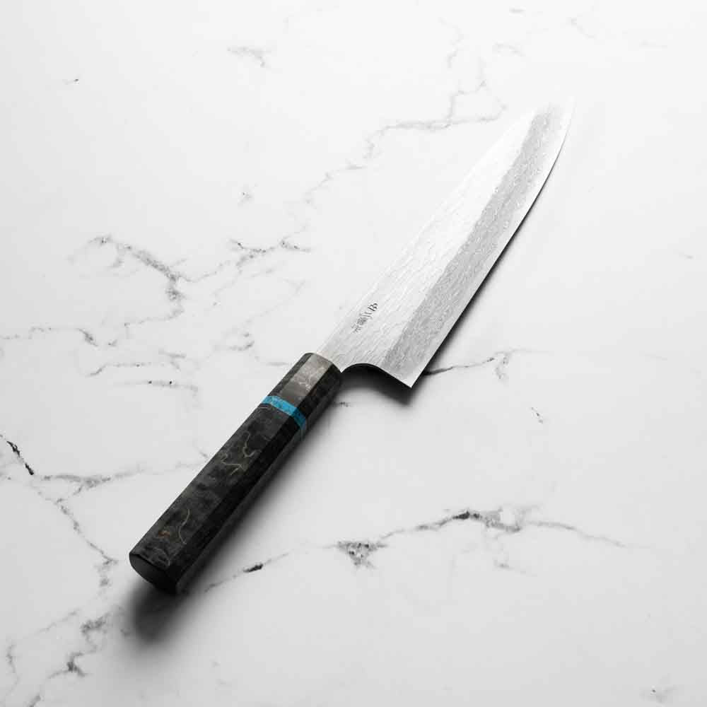 Nigara Hamono VGXEOS Gyuto 240mm - Maple Turquoise