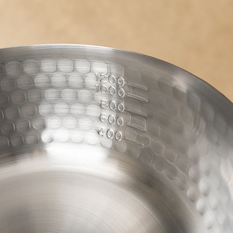 Yoshikawa Stainless Yukihira 3 Saucepan Bundle - 14cm, 18cm, 22cm (No Lid)