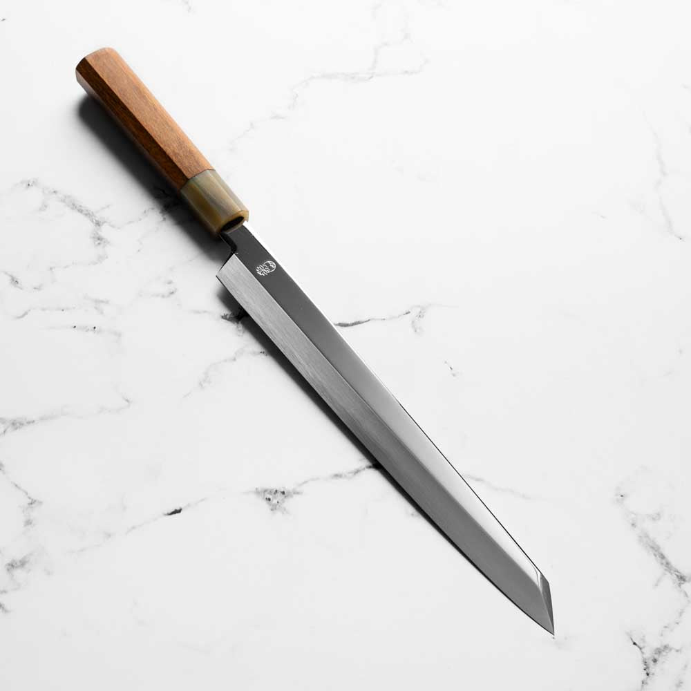 Sakai Kikumori "Choyo" Ginsan Kiritsuke Yanagiba 270mm - Quince