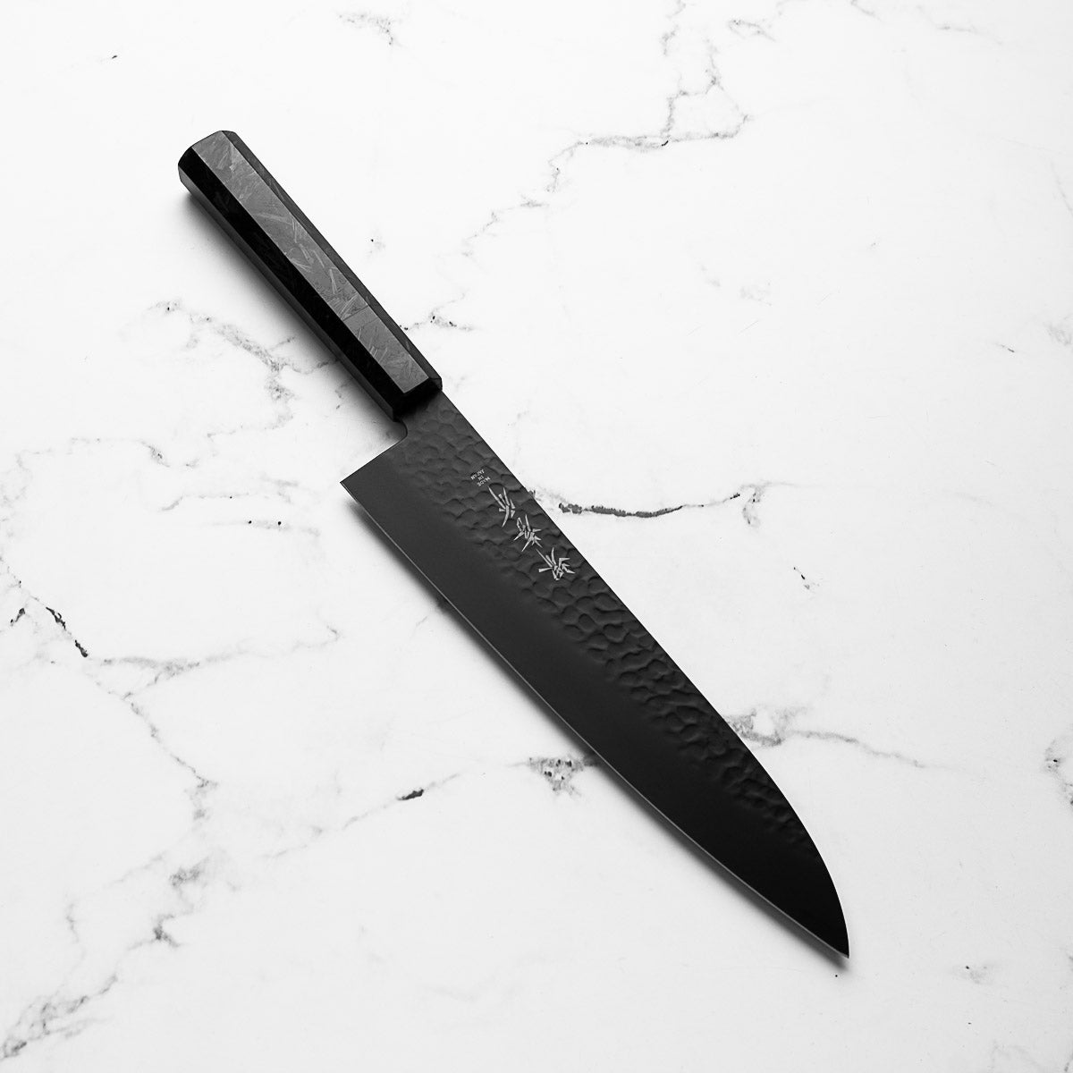 Sakai Takayuki Kurokage Gyuto 240mm - Dark Carbon Fibre