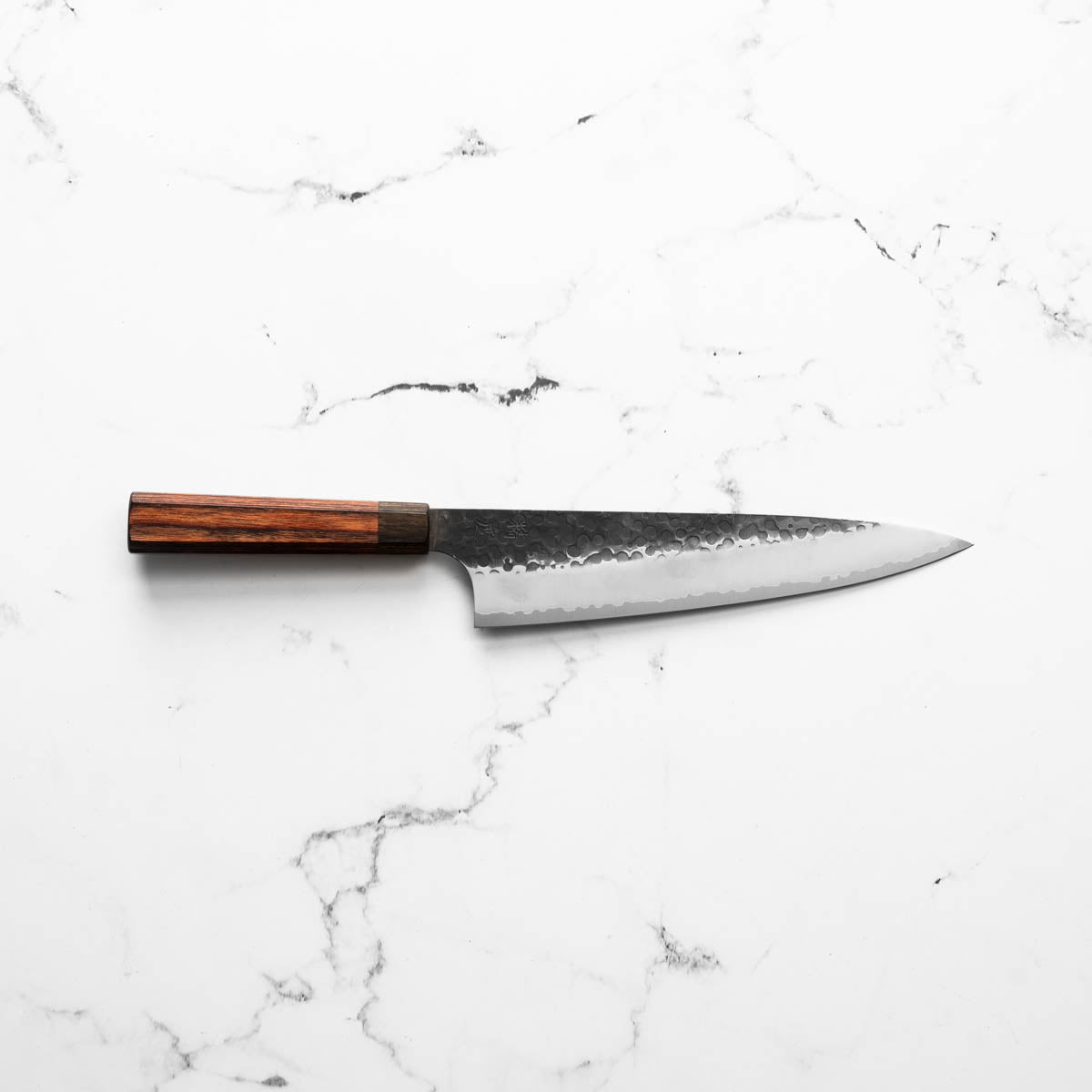 Seido Ginsan Kurouchi Tsuchime Gyuto 210mm