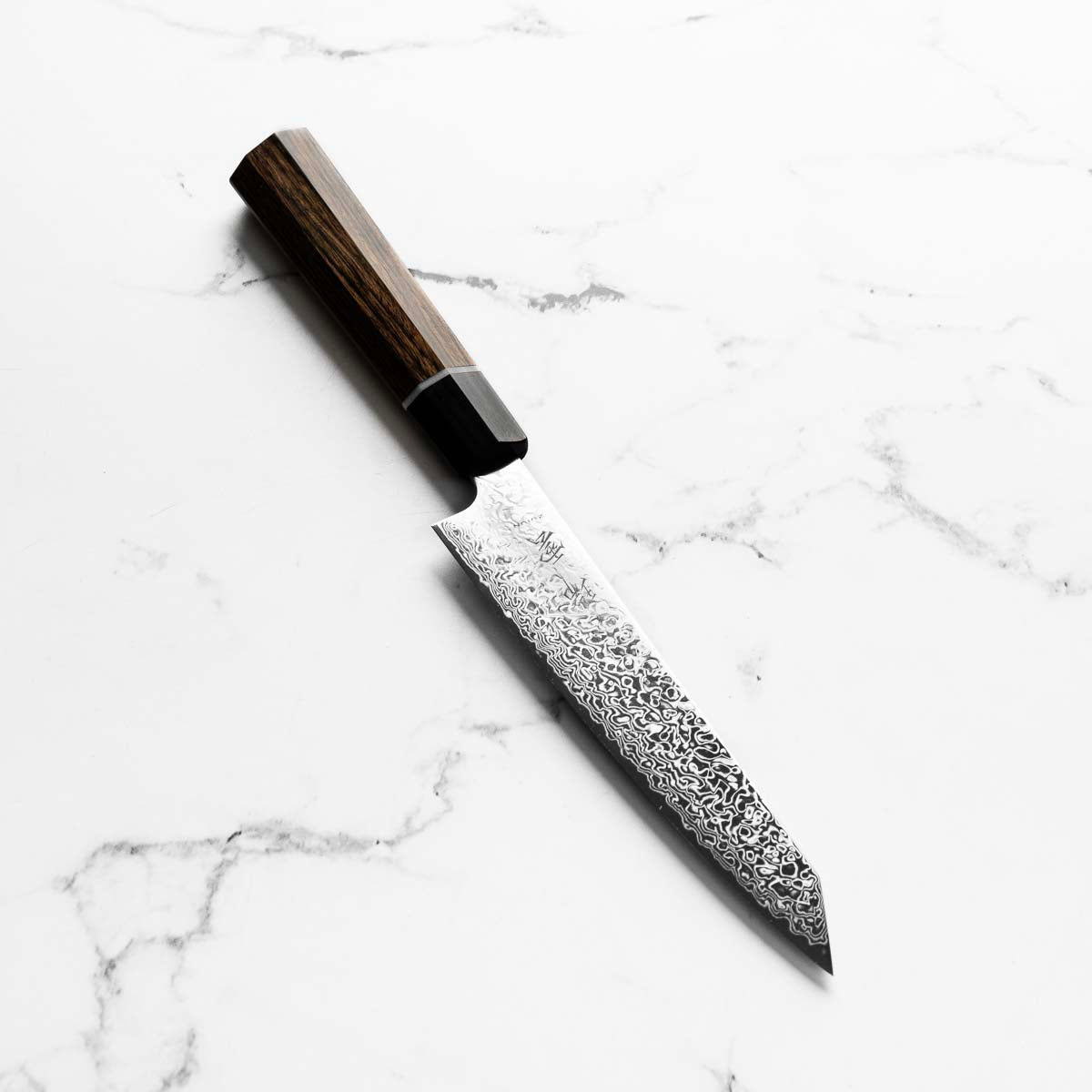 Seki Kanetsugu Zuiun Petty 150mm - angled view