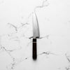 Senzo Black VG10 Damascus Small Santoku 143mm