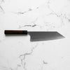 Shibata Koutetsu SG2 Boss Bunka 225mm - Rosewood - handle detail