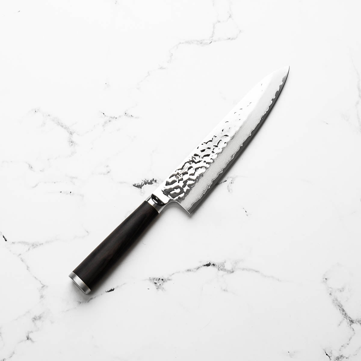 Shizu Hamono "Bessaku" Gyuto 210mm - angled view