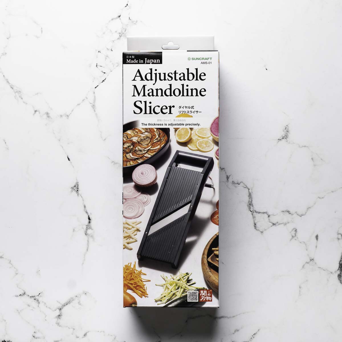 調理器具 SUNCRAFT Adjustable Mandoline Slicer Suncraft Adjustable Mandoline Slicer – Chef's Edge
