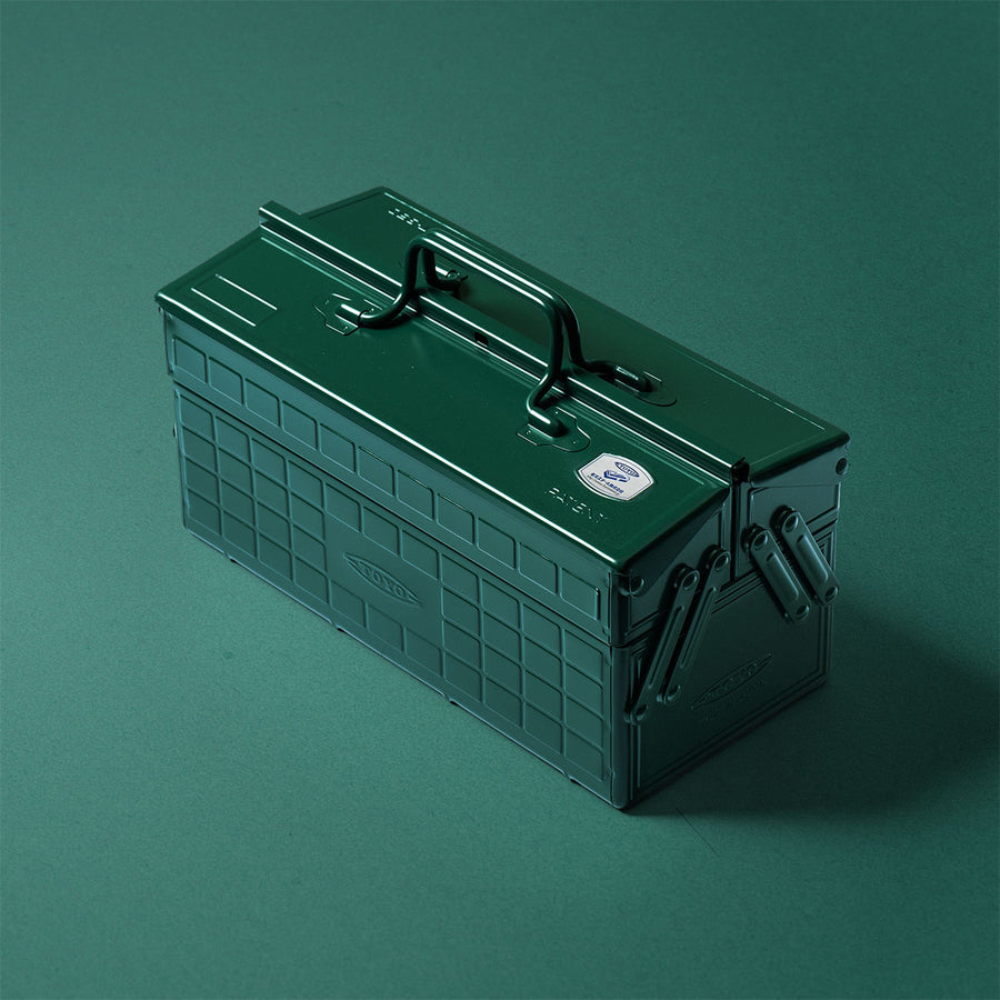 TOYO Cantilever Toolbox ST-350AG (Antique Green)
