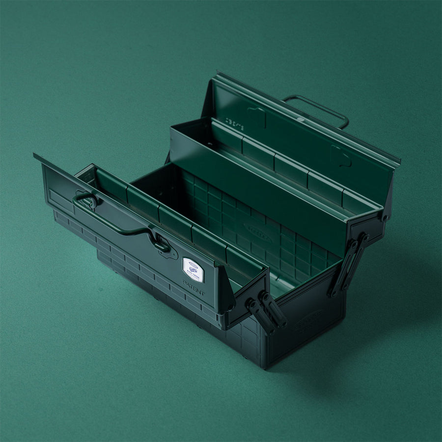 TOYO Cantilever Toolbox ST-350AG (Antique Green)