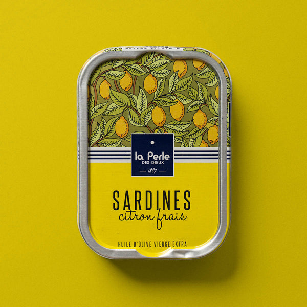 La Perle - des Dieux Sardines in Olive Oil with Fresh Lemon