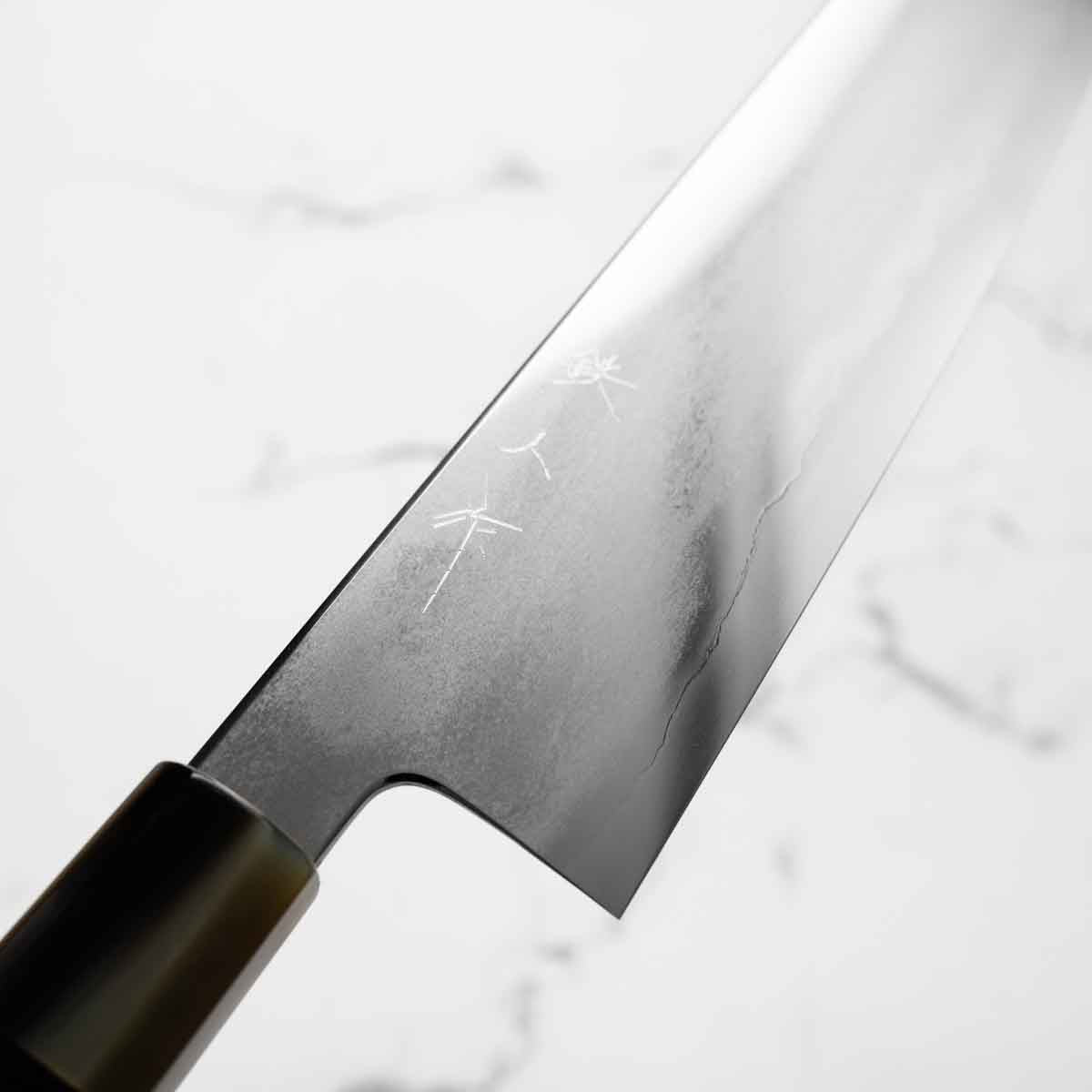 Tetsujin Hamono Ginsan Metal Flow Kiritsuke 240mm