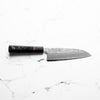 Tsunehisa Swedish Stainless Washiji Santoku 165mm - Carbon Fibre