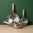 Yoshikawa Stainless Yukihira 3 Saucepan Bundle - 14cm, 18cm, 22cm (No Lid)