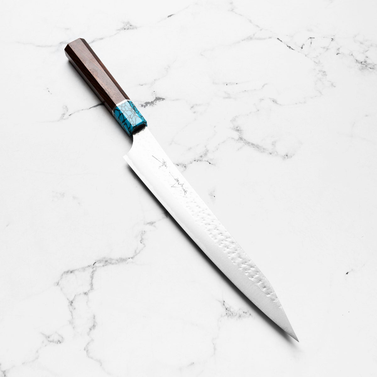 Yu Kurosaki AS Kokusen Sujihiki 240mm - Turquoise