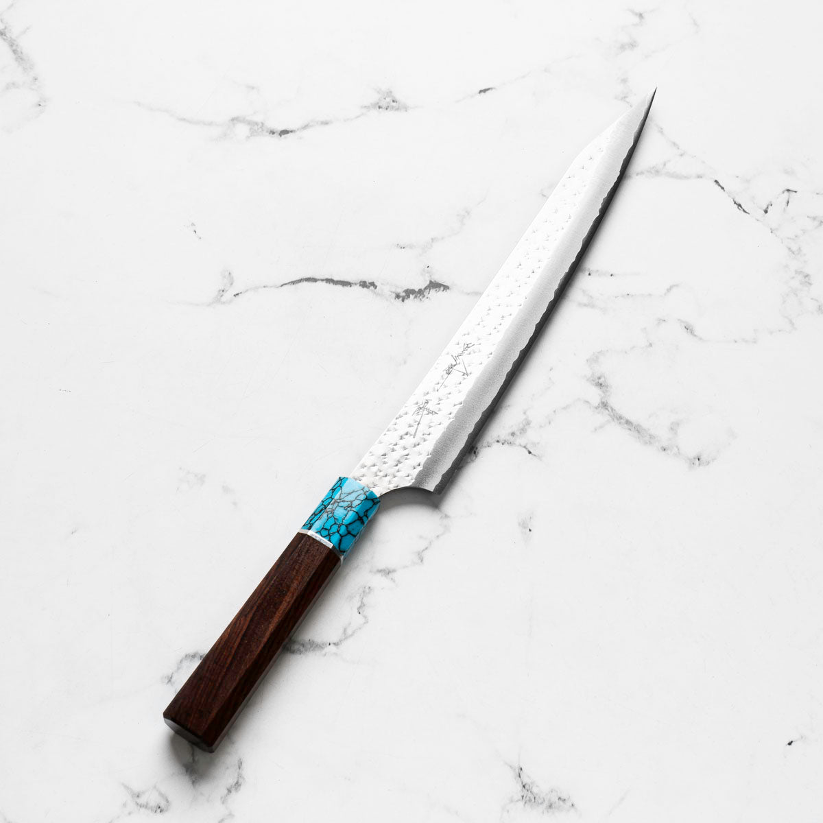 Yu Kurosaki AS Kokusen Sujihiki 240mm - Turquoise