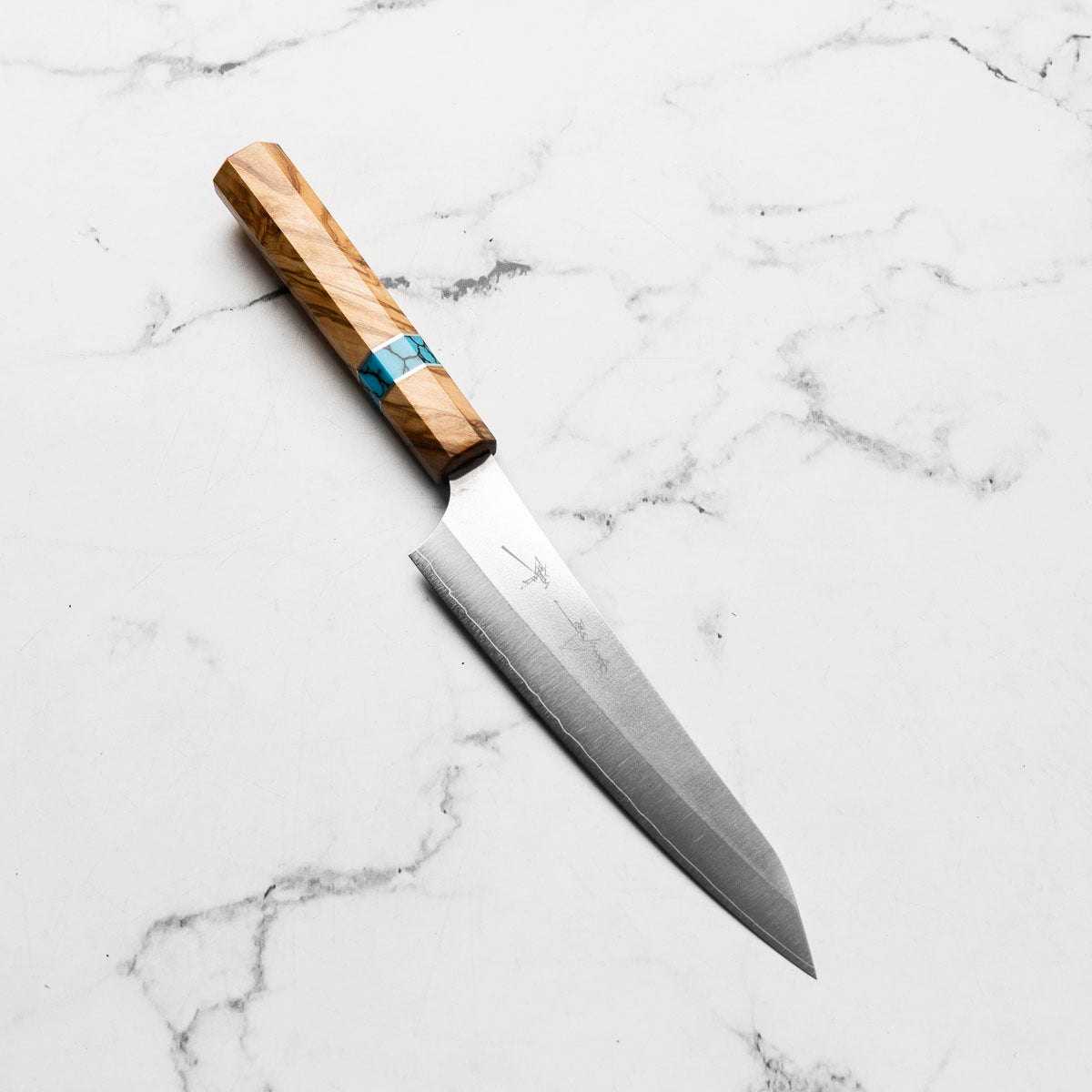 Yu Kurosaki Shin-Gekko VGXEOS Petty 150mm - Olive Wood