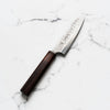 Yu Kurosaki Shizuku SG2 Petty 120mm - Honduran Rosewood - angled view