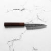 Yu Kurosaki Shizuku SG2 Petty 120mm - Honduran Rosewood - handle detail