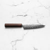 Yu Kurosaki Shizuku SG2 Petty 150mm - Honduran Rosewood - handle detail
