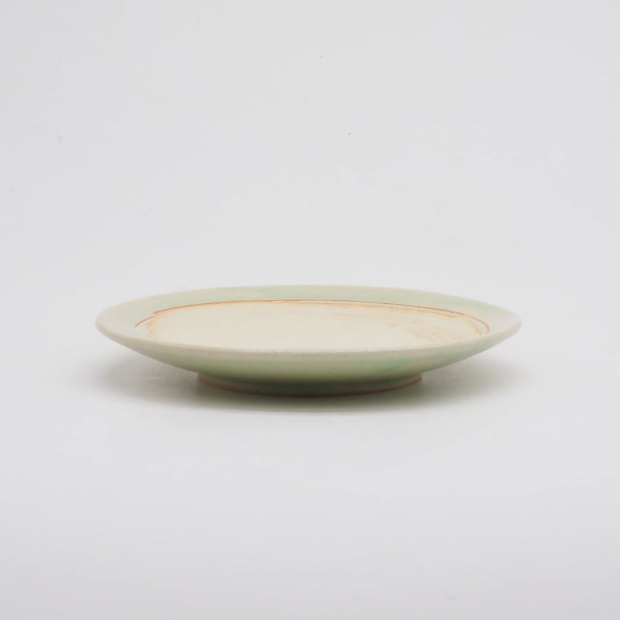 Bread & Rice Glossy Glaze Small Plate -Clear