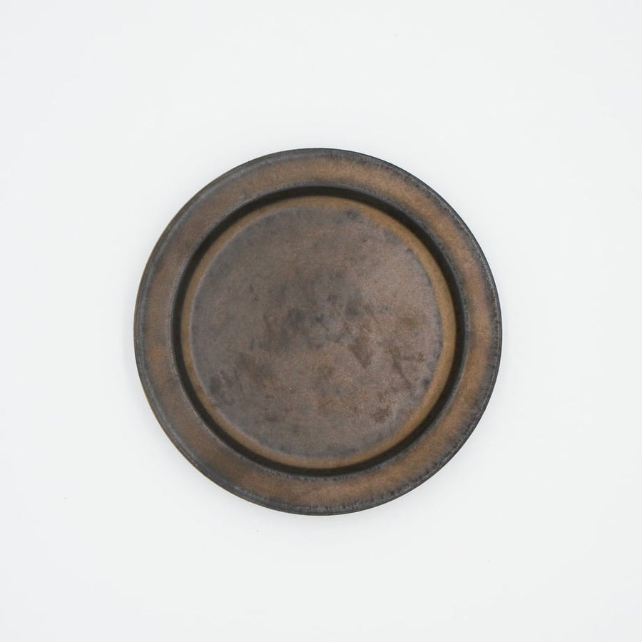 Ancient Pottery Small Plate - Brass