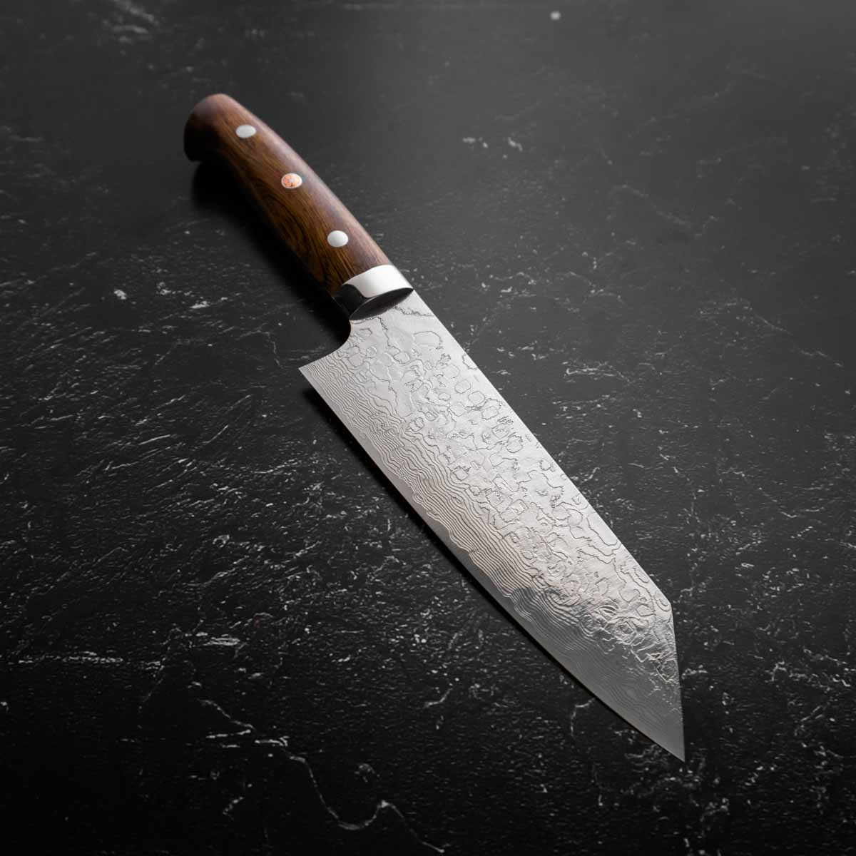 Takeshi Saji R2/SG2 Diamond Damascus Bunka 175mm – Chefs Edge