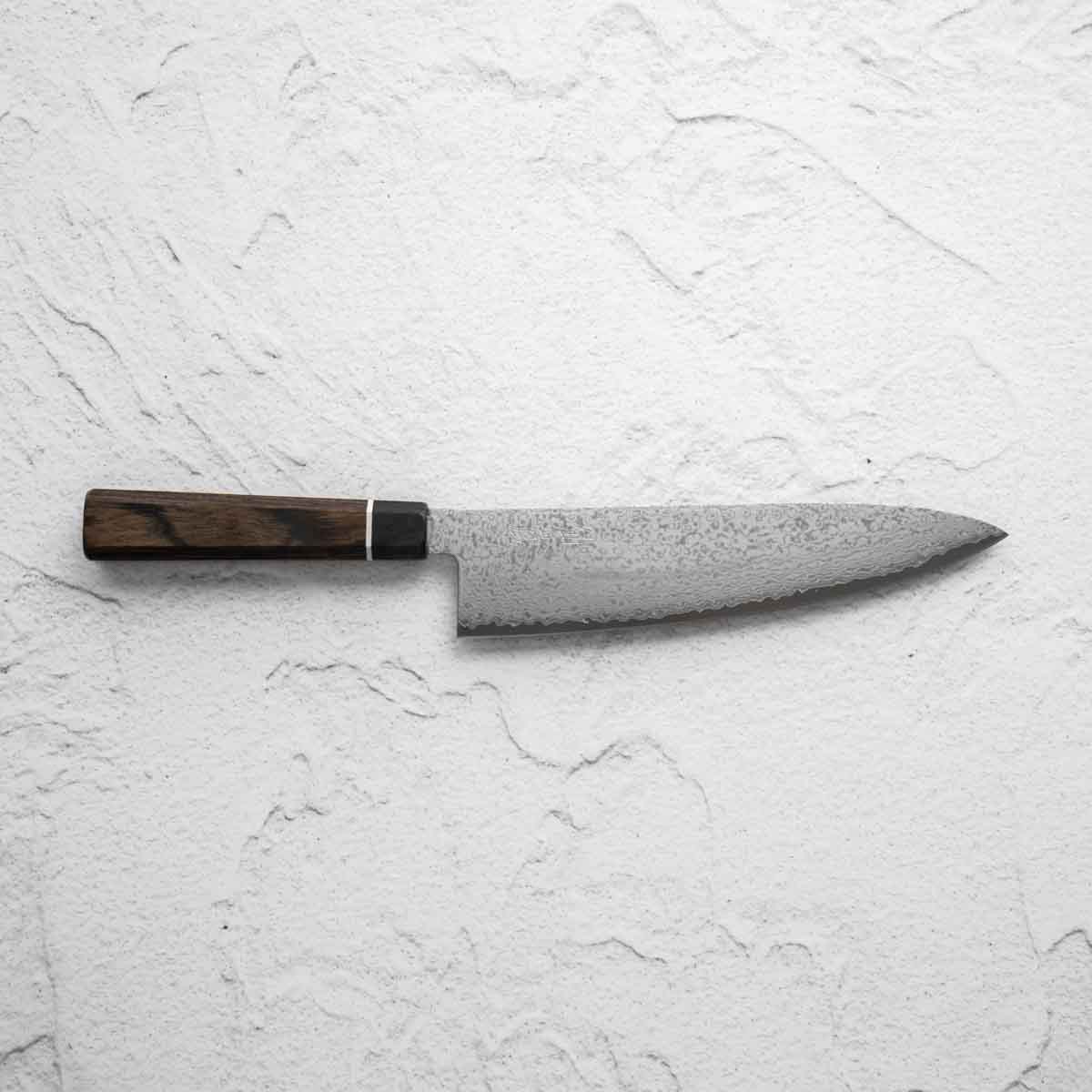 Senzo Black VG10 Damascus Gyuto 200mm – Chef's Edge
