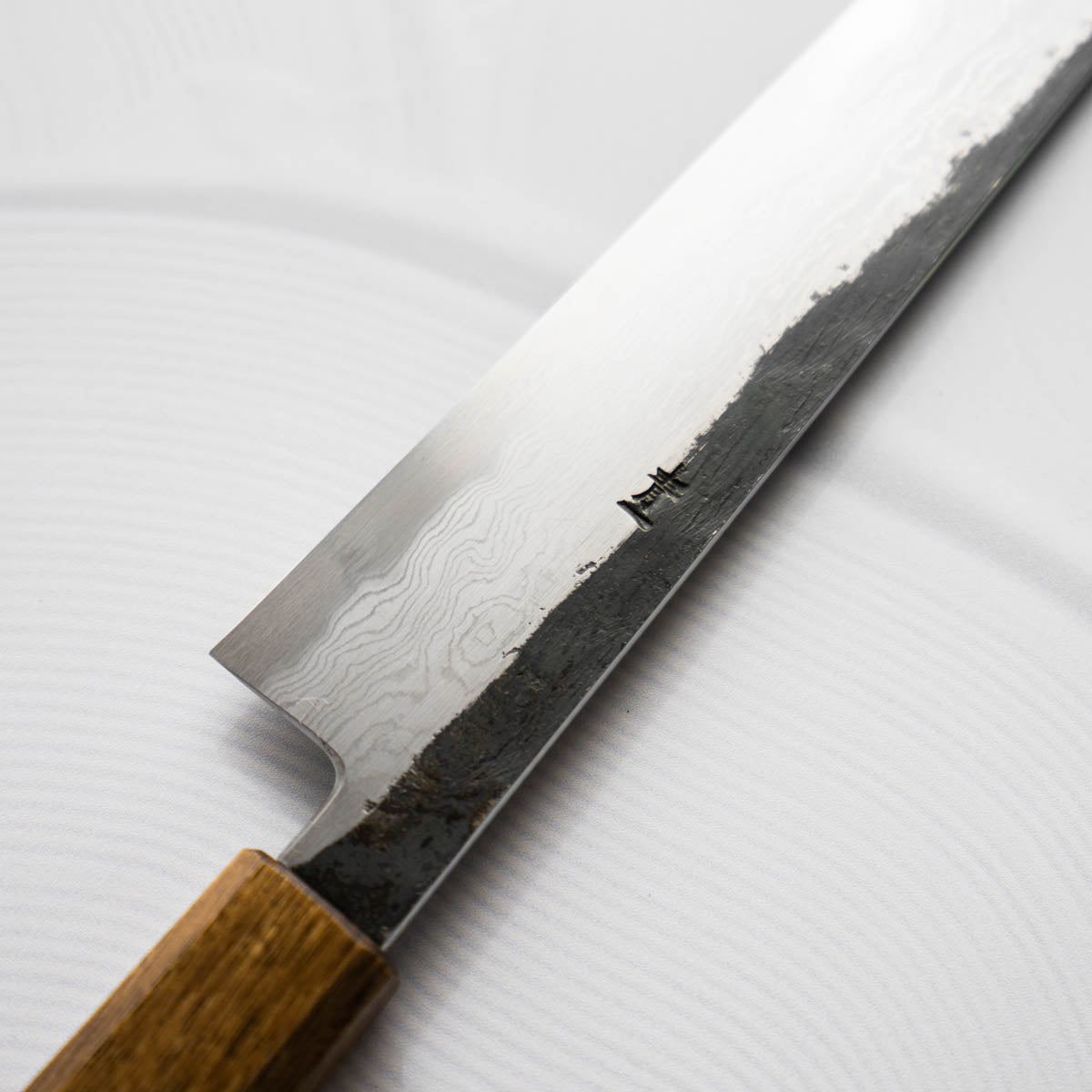 HADO Blue 1 Damascus Sujihiki 260mm - Oak – Chefs Edge - Handmade